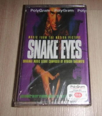Mint & Sealed Ryuichi Sakamoto Snake Eyes Soundtrack OST THAILAND CASSETTE TAPE - Image 1 of 3