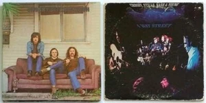 CROSBY STILLS NASH S/T LP + CROSBY STILLS NASH YOUNG 4 WAY STREET 2 LP - Picture 1 of 13