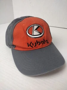 K-Products KUBOTA Hat Cap Strap Back Gray - Picture 1 of 8