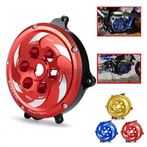 Clear Clutch Cover For Suzuki DRZ400 E / S / SM 05-2020 Engine Clutch Case Guard - Bild 1 von 12