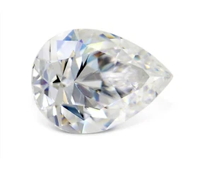 EGL Lab-created Loose Diamond 1.05 Carat H / VVS2 Pear Cut 7.8 mm P43 - Picture 1 of 7