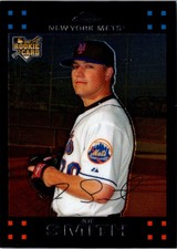 2007 Topps Chrome Joe Smith #327 New York Mets