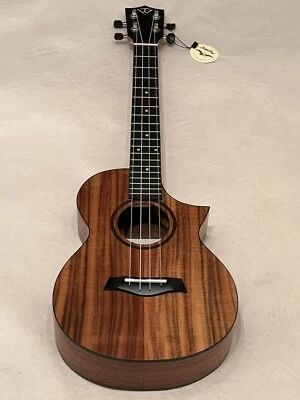 Twisted Wood SW-700T Switchback Tenor Cutaway Ukulele w Gig Bag Free Ship USA - Image 1 of 4