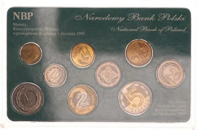 Polen KMS polnische Nationalbank gemischtes Datum sehr selten St  SP120198 - Bild 1 von 2