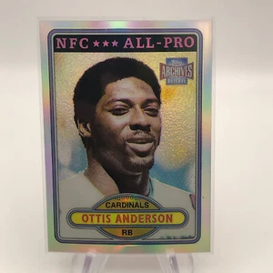 2001 Topps Archives Reserve #61 Ottis Anderson Cardinals Refractor RC SB MVP RB - Picture 1 of 4