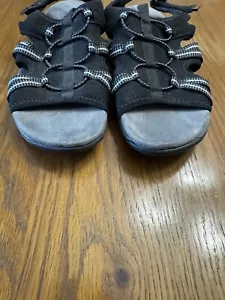 Easy Spirit Womens Spark 2 Mesh Ankle Strap Slingback Sandals Shoes 9W - Picture 1 of 4