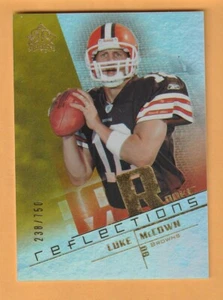 Luke McCown Cleveland Browns 2004 Reflections #107/750 radiocontrol Louisiana Tech 9F - Imagen 1 de 2