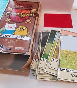 Adventure Time Card Wars Game Collector Finn vs Jake & other Replacement cards - Picture 1 of 15