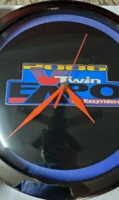2006 TWINS EXPO BY EASY RIDER CLOCK - Image 1 of 4