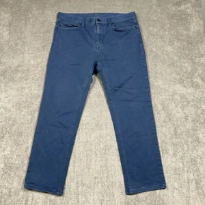 Pantalones de mezclilla Banana Republic Traveler para hombre 33x28 ajustados azules elásticos informales - Imagen 1 de 9