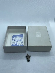 RETIRED James Avery  Sterling Silver 925 Adorned ANGEL Charm/Pendant - Picture 1 of 3