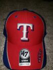 Texas Rangers MLB '47 MVP World Series Champs Red Hat Cap Adult Men's Adjustable