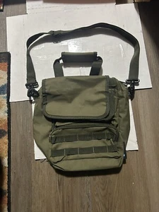 Taktische Schlinge Tasche Rucksack Seitentasche Angeln Tackle Armee grün WASSER BRANDNEU - Bild 1 von 6