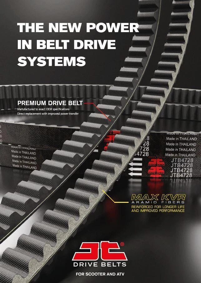 JT PREMIUM DRIVE BELT, JTB7003, SYM FIDDLE ll, ORBIT, SYMPLY 4T 50cc Foto 1 de 1