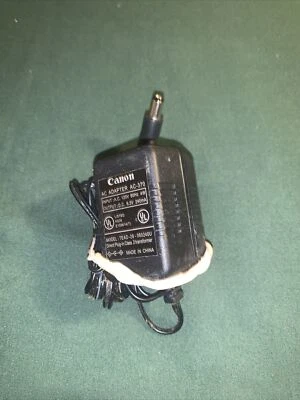 Canon AC-370 P23-DH P11-DH Calculator AC Adapter 6.3VDC 240mA TEAD-28-060240U - Image 1 of 2