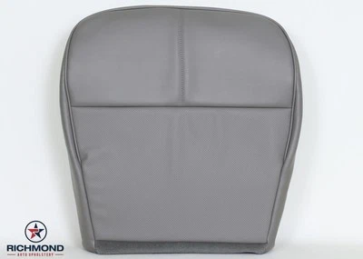 1998 Ford E150 E250 E350 XL Cargo Van -Driver Side Bottom Vinyl Seat Cover Gray - Image 1 of 4
