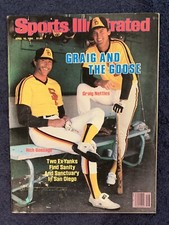 4.16.1984 RICH GOSSAGE & GRAIG NETTLES Sports Illustrated SAN DIEGO PADRES JEEP