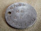 WW2 relic dogtag RAC 13/18 HUSSARS-MANN General Service Corps 14713170