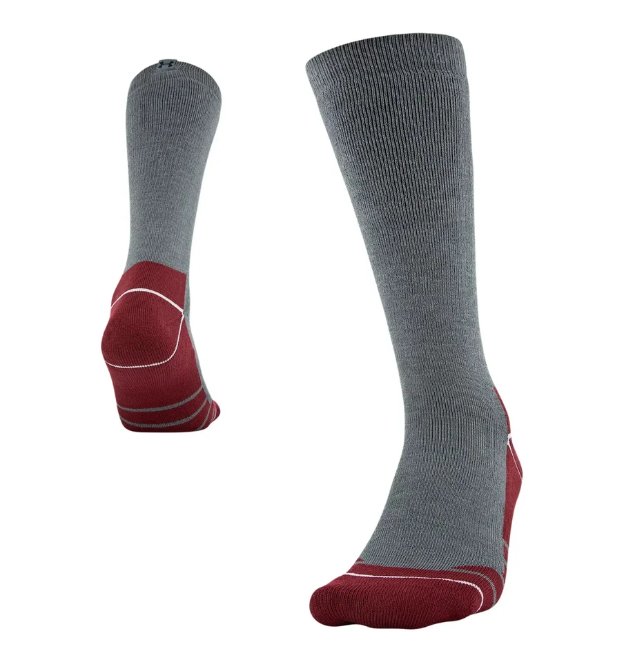 Under Armour Men's Hitch Heavy 3.0 Boot Socks 1292920-012 Size M (4-8) - Image 1 of 1