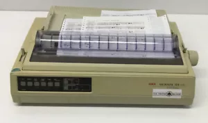 OKI Microline ML 321 Elite Wide Carriage Dot Matrix Printer 00034703 - Picture 1 of 10