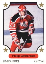 1991-92 7th Inning Sketch QMJHL #235 Philip Gathercole