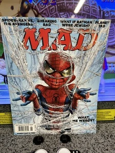 2012 Mad Magazine Spider-Man Avengers Breaking Bad NR MINT w/Subscription Card! - Picture 1 of 10