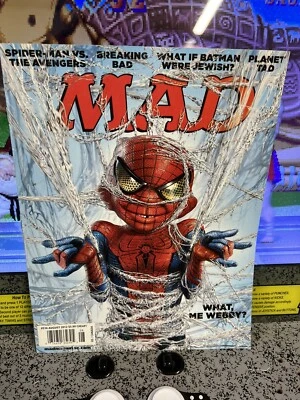 2012 Mad Magazine Spider-Man Avengers Breaking Bad NR MINT w/Subscription Card! - Image 1 of 4