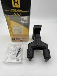 GSP38WBK Plus Hercules Guitar Hanger Upgraded AGS Black - Picture 1 of 6