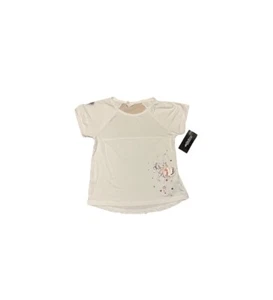 NWT! White & Pink Ballerina Ideology Kids’ Moisture-Wicking Tee - Picture 1 of 3