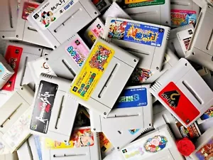 Super Famicom Game Soft Cartridge Only Nintendo NSFC SFC SNES Japan JP TESTED - Picture 1 of 189