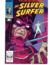 Silver Surfer #1 - The Silver Surfer is a street person on Earth