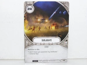 Star Wars Destiny Two Player Game #022 Subjugate - Picture 1 of 1