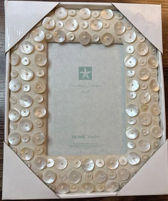 Marco de fotos Shoreline Collection By Home Studio 5x7 apliques 3d Foto 1 de 4