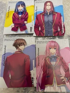 BIG Illustration Card Set 4 Classroom of the Elite Year 3 Start Commemorative NM - Picture 1 of 1
