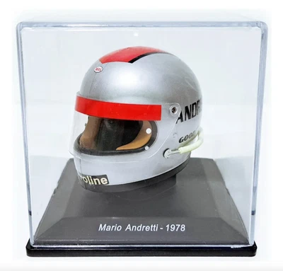 F1 Mario Andretti 1978 Lotus Rare Helmet Scale 1:5 Formula 1 - Image 1 of 3