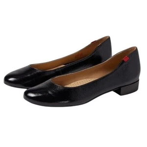 Charol negro para mujer MARC JOSEPH NEW YORK Crosby plano talla 8 - Imagen 1 de 10