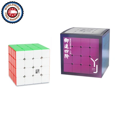 YJ YU 4x4 Magnetic Stickerless Speedcube - Immagine 1 di 4