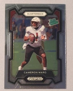 2024 Prizm Draft Picks Rated Prospect Base #199 Cam Ward 📈 - Picture 1 of 2