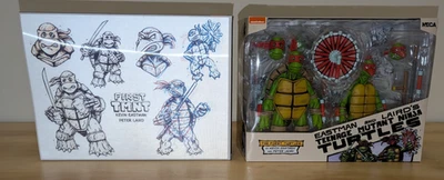 Figura NECA Teenage Mutant Ninja Turtles The First Turtles Mirage SDCC 2024 TMNT Foto 1 de 4