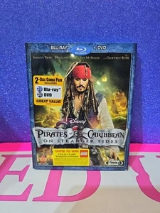 Pirates of The Caribbean On Stranger Tides Blu-Ray 2011 Johnny Depp - Picture 1 of 10
