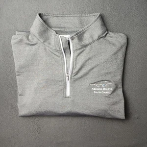 Peter Millar Quarter Zip Pullover Mens XL Arcadia Bluffs South Course Golf Perth - Picture 1 of 13