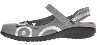 MWOB NAOT Calzado Rongo Mary Jane Gris Zapatos 10 Foto 1 de 4