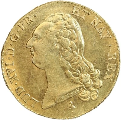 Double Louis au Buste Nu - Louis XVI - Photo 1/2