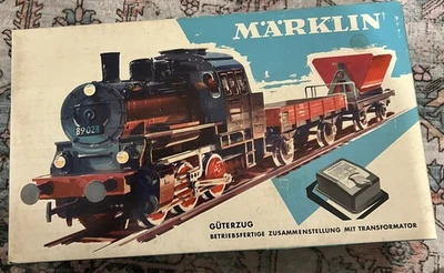 Винтажный Marklin HO # 2975 комплект синий коробка б/у Бесплатная доставка - Изображение 1 из 2