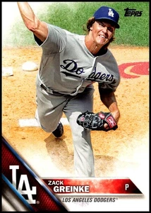 2016 Topps #32 Zack Greinke - KOSTENLOSER VERSAND! - Bild 1 von 2