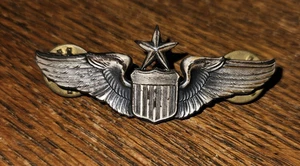 Modern Era US Air Force Senior Pilot Wings Insignia 2 Zoll S-21 - Bild 1 von 5