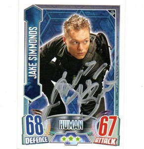 Tarjeta coleccionable Doctor Who Panini Alien Attax #138 firmada por Andrew Hayden-Smith - Imagen 1 de 1
