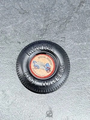 Hot Wheels - СПЕЦИАЛЬНАЯ ДОСТАВКА, 1970 кнопка Redline Pin, пластик, Гонконг, Mattel - Изображение 1 из 2