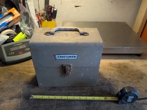 Vintage Craftsman Sabre Saw Jig Saw Metal Case. USA - Picture 1 of 10