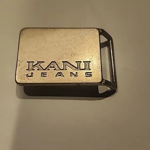 KANI JEANS HEBILLA DE CINTURÓN, por Karl Kani, diseñador de moda - Imagen 1 de 3